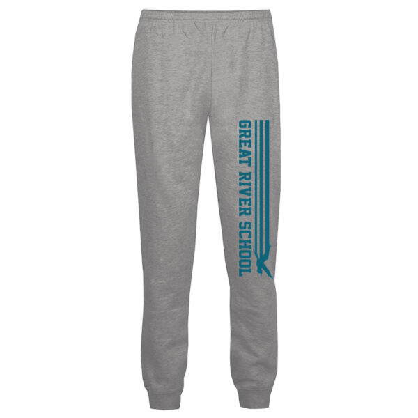 YOUTH SIZES - Badger - Athletic Fleece Joggers - Printed Logo Thumbnail