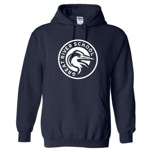 ADULT SIZES - Gildan - Heavy Blend™ Hooded Sweatshirt - Screen Print Logo Thumbnail