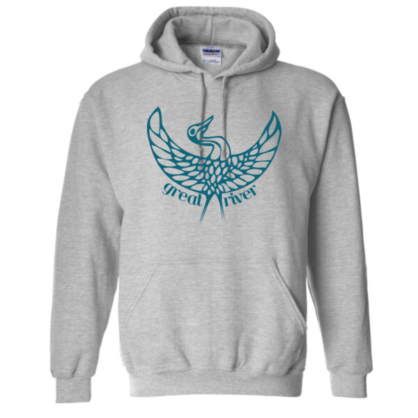 ADULT SIZES - Gildan - Heavy Blend™ Hooded Sweatshirt - Screen Print Logo Thumbnail