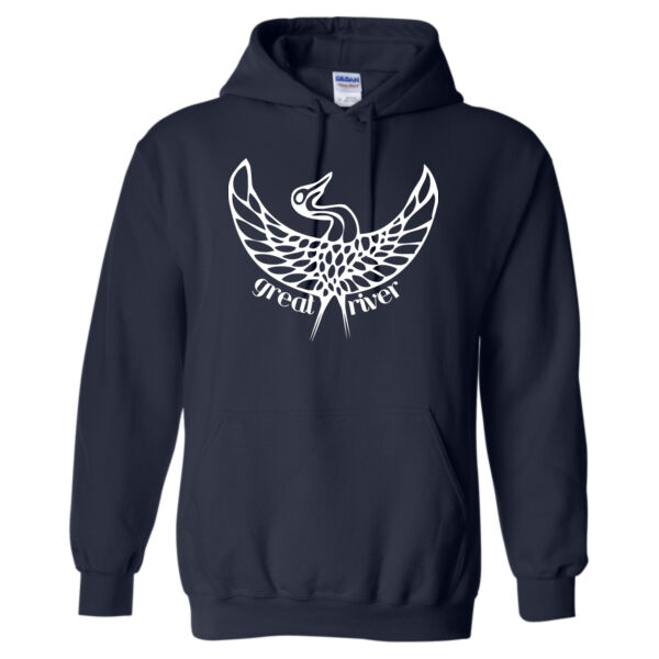 ADULT SIZES - Gildan - Heavy Blend™ Hooded Sweatshirt - Screen Print Logo Thumbnail
