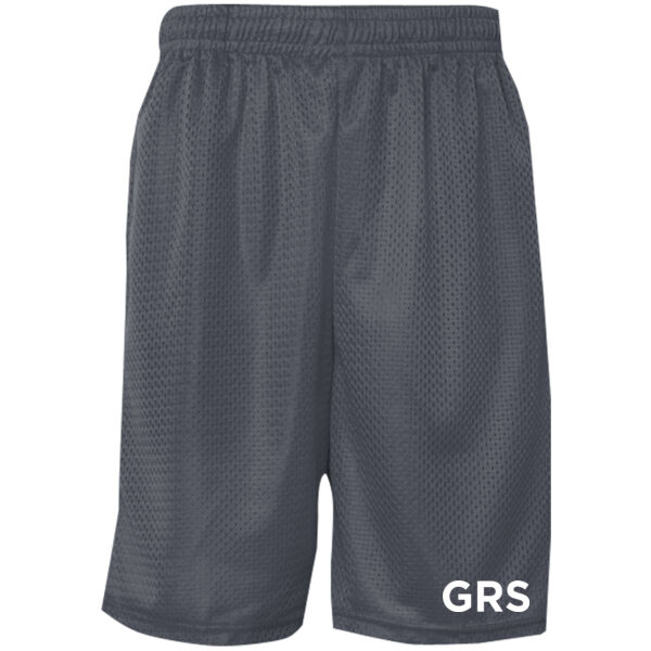 ADULT SIZES - Badger - Pro Mesh 6" Shorts - Printed Logo Thumbnail