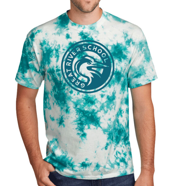 ADULT SIZES - Port & Company ® Crystal Tie-Dye Tee - Printed Logo Thumbnail