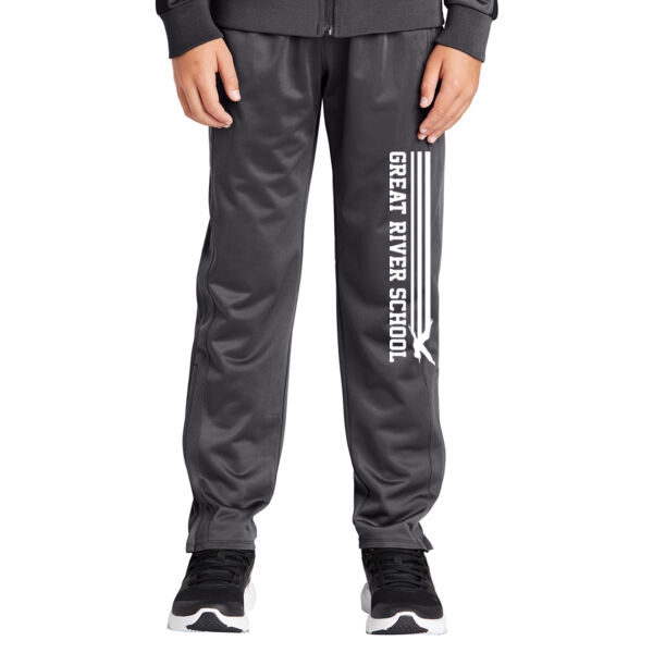 YOUTH SIZES - Sport-Tek ® Youth Tricot Track Jogger - Printed Logo Thumbnail