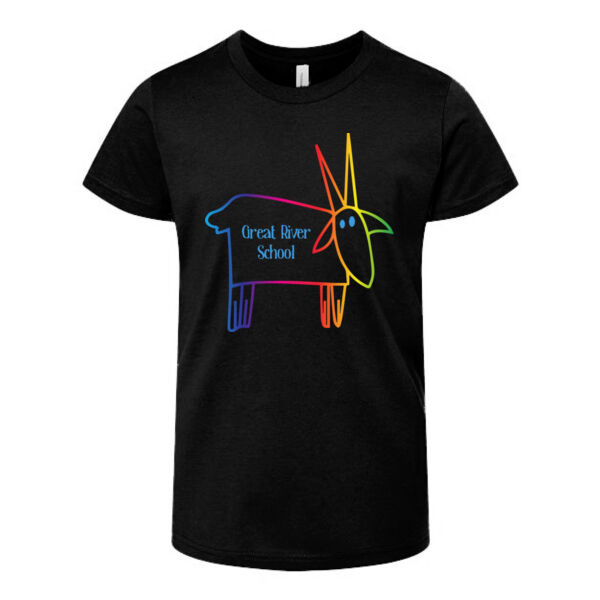 YOUTH SIZES - BELLA + CANVAS - Unisex Jersey Tee - Printed Logo Thumbnail