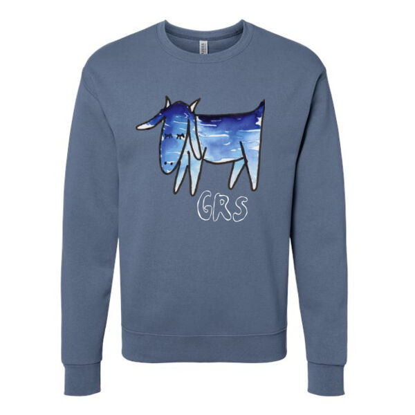 ADULT SIZES - JERZEES - NuBlend® Crewneck Sweatshirt - Printed Logo Thumbnail