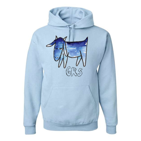 ADULT SIZES - JERZEES - NuBlend® Hooded Sweatshirt - Printed Logo Thumbnail