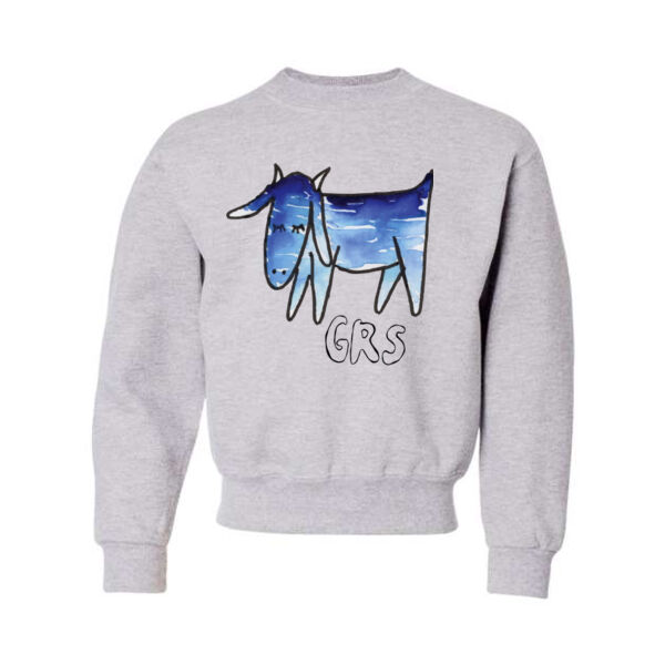 YOUTH SIZES - JERZEES - NuBlend® Youth Crewneck Sweatshirt - Printed Logo Thumbnail