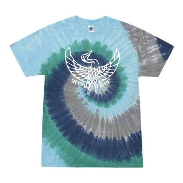 Colortone - Multi-Color Tie-Dyed T-Shirt - Printed Logo Thumbnail