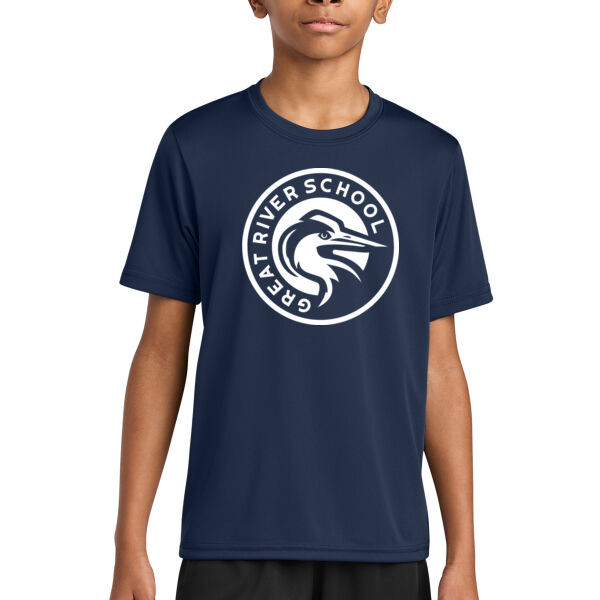 A4 Youth Cooling Performance Short Sleeve Tee - Printed Logo Thumbnail