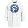 Eight Knot Button Chef Coat with Thermometer Pocket Thumbnail