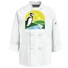 Eight Knot Button Chef Coat with Thermometer Pocket Thumbnail