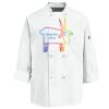 Eight Knot Button Chef Coat with Thermometer Pocket Thumbnail