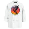 Eight Knot Button Chef Coat with Thermometer Pocket Thumbnail