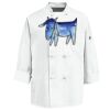 Eight Knot Button Chef Coat with Thermometer Pocket Thumbnail