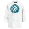 Eight Knot Button Chef Coat with Thermometer Pocket Thumbnail