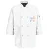 Button Chef Coat with Thermometer Pocket Thumbnail