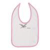 Infant Contrast Trim Premium Jersey Bib Thumbnail