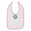 Infant Contrast Trim Premium Jersey Bib Thumbnail