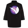 Ten Pearl Button Black Chef Coat Thumbnail