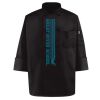 Black Knot Button Chef Coat Thumbnail